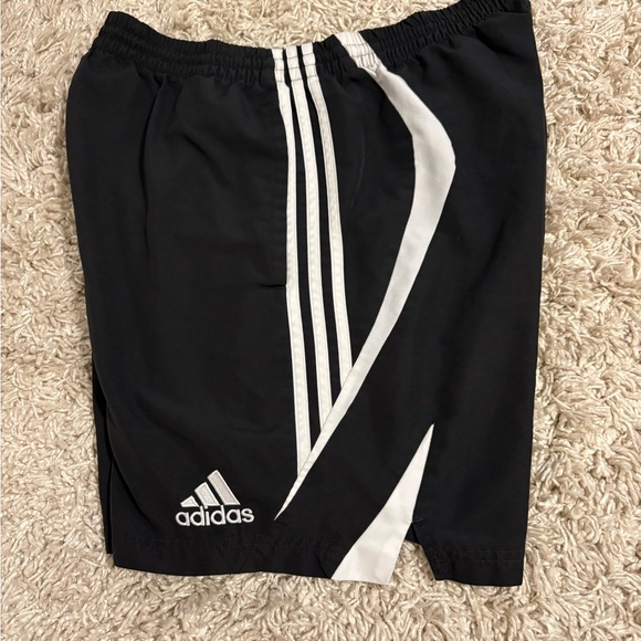 Adidas Black and White Tiro Shorts 2008 edition, size medium, EUC - Picture 1 of 7